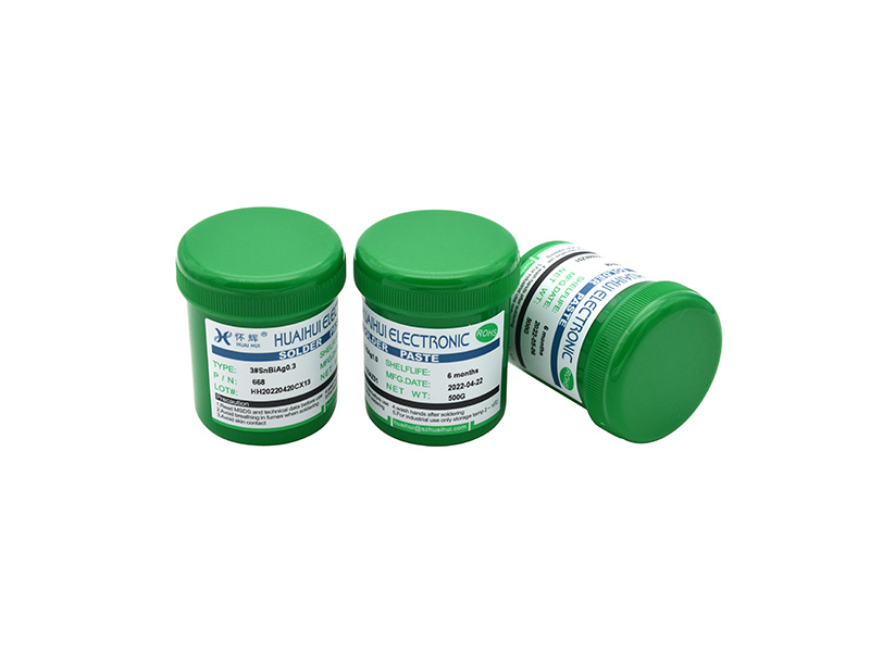 Lead-free medium and low temperature solder paste